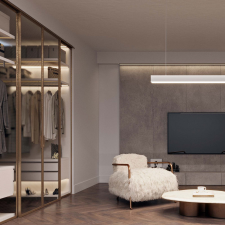 Arlight Профиль LINE-2315-F-2000 ANOD (Алюминий)