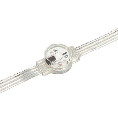 Arlight Модуль управляемый DMX-B1-D20 12V RGB (0.3W, IP68, 120 deg) (Пластик, 3 года)