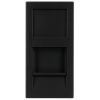 Donel Розетка DEC RJ45 FTP кат.5e, 1мод., черн. матовая (22.5х45мм), DECF12ANMF5