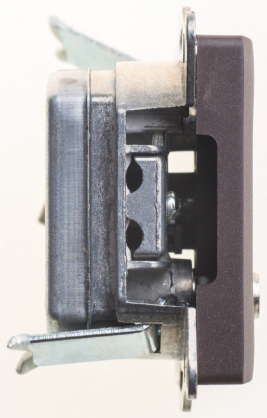 SE Glossa Шоколад Розетка TV-SAT оконечная 1DB