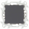 Simon 24 Графит Одноклавишный кнопочный выключатель Push&Go