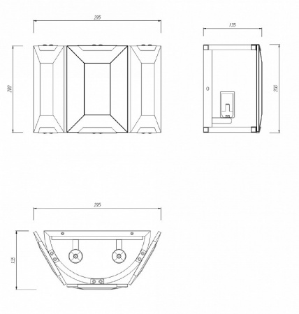 Настенный светильник (бра) MOD202WL-02N Maytoni Cerezo