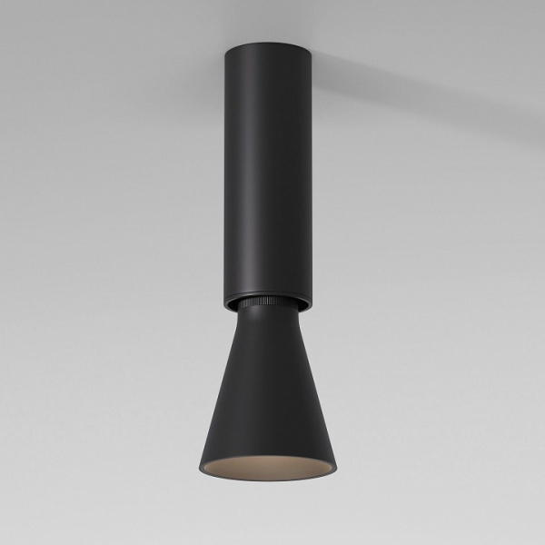 Светильник накладной светодиодный Piks 7W 4000К черный 25107/LED Elektrostandard Piks a066495 Светильник накладной светодиодный Piks 7W 4000К черный 25107/LED Elektrostandard Piks a066495