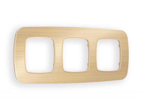 Рамка OMEGA Radian (Шампань Металл шлифованный) 3-ая OF580303