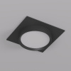DK2091-BK Встраиваемый светильник FLAT, IP 20, до 15 Вт, GX53, LED, черный, алюминий