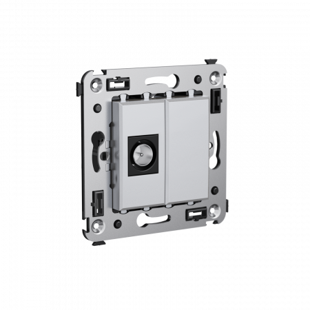 DKC Avanti Закаленная сталь Розетка TV одиночная