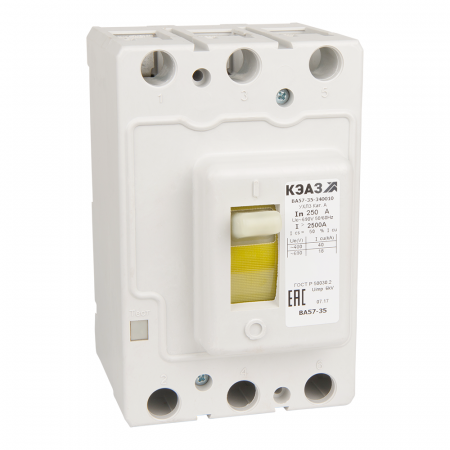 КЭАЗ Выключатель автоматический ВА57-35-340010-250А-2500-690AC-УХЛ3