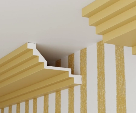 Карниз KX081, 60х100, 2000мм, Экополимер/16