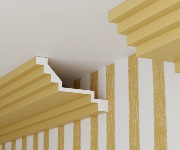 Карниз KX081, 60х100, 2000мм, Экополимер/16