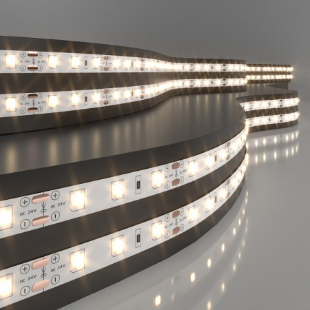 Светодиодная лента Лента светодиодная 24V 4,8W 60Led 2835 IP20 теплый белый, 5м Elektrostandard 24V 4,8W a052953