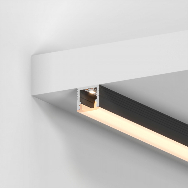 Arlight Профиль SL-MINI-10-2000 BLACK (Алюминий)