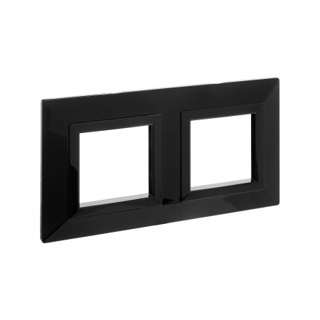 DKC Avanti Черный Металл Рамка 4 модуля