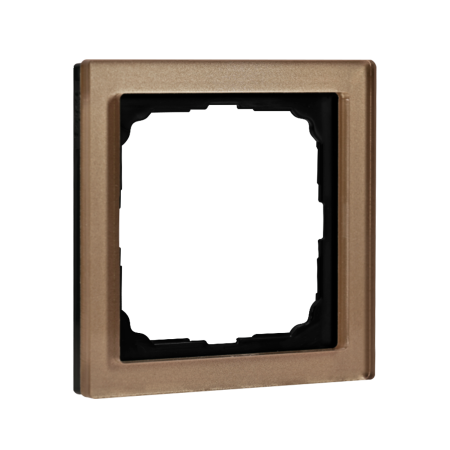 Systeme Electric ArtGallery Pure Органическое стекло Шампань Рамка 1-ая