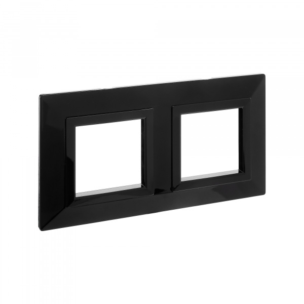 DKC Avanti Черный Металл Рамка 4 модуля