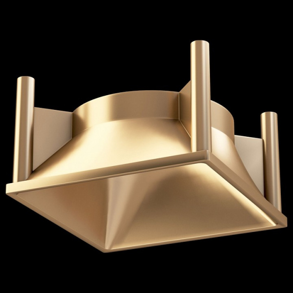 Декоративный отражатель-рамка Alfa LED матовое золото C065-01MG Maytoni Alfa LED