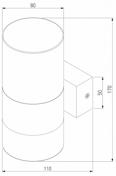 Настенный светильник 40021/1 LED Eurosvet Watford