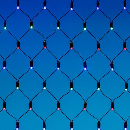 Arlight Светодиодная гирлянда ARD-NETLIGHT-CLASSIC-2000x1500-BLACK-288LED RGB (230V, 18W) (Ardecoled, IP65)