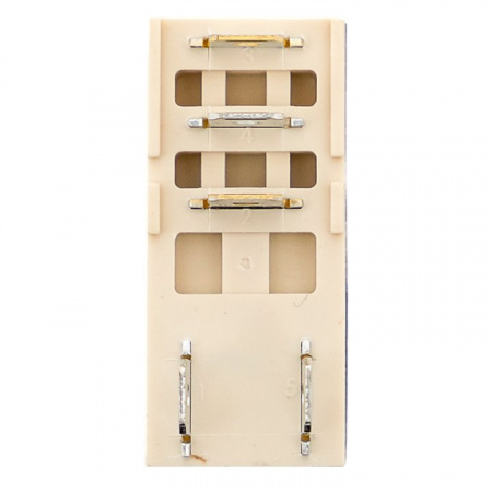 EKF Averes Реле промежуточное с кнопкой и мех. Индикацией RPAt 25/1 12A 230В AC