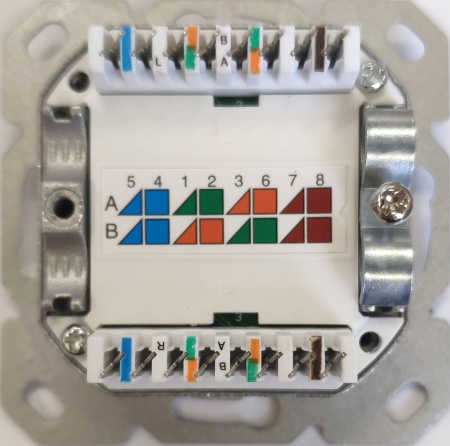 Donel Компьютерная розетка RJ45, DEC6-8/8