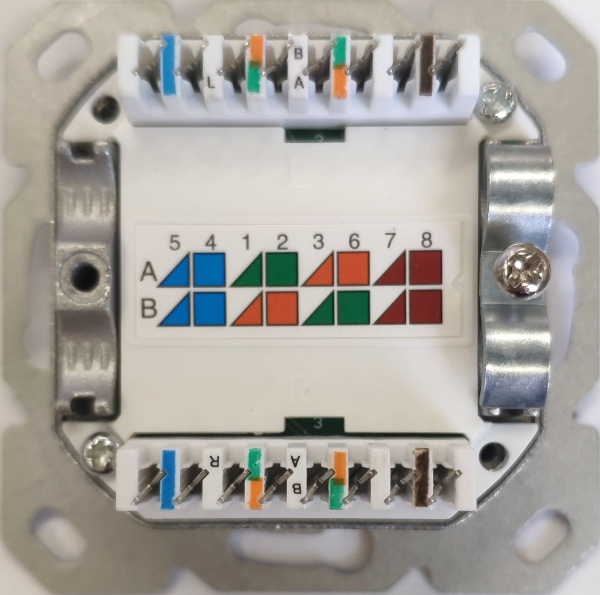 Donel Компьютерная розетка RJ45, DEC6-8/8