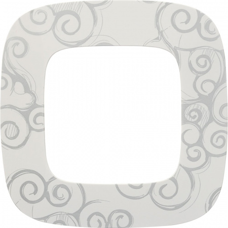 Legrand Valena ALLURE Нарцисс хром Рамка 1-ая