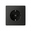 Systeme Electric ArtGallery Базальт Розетка с заземлением, 16А, механизм