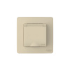 Systeme Electric Blanca внутр Беж Розетка с/з IP44 со шторками, с крышкой, 16А, 250В