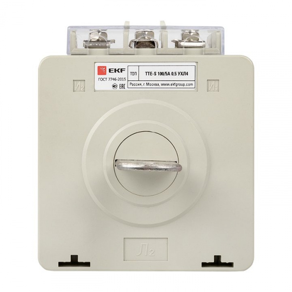 EKF PROxima Трансформатор тока ТТЕ-A-100/5А с клеммой напряжения класс точности 0,5