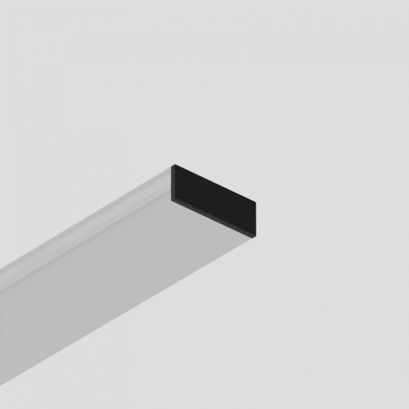 Комплект торцевых заглушек (2 шт.) для треков Air, серия Base, пластик, чёрный