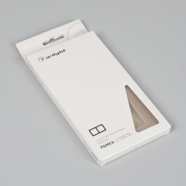 Arlight Рамка алюминиевая FRM-AKIRY-AL-2-GD (-)