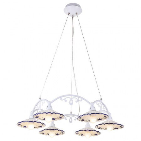 Подвесная люстра Arte Lamp Anna A6473LM-6WH