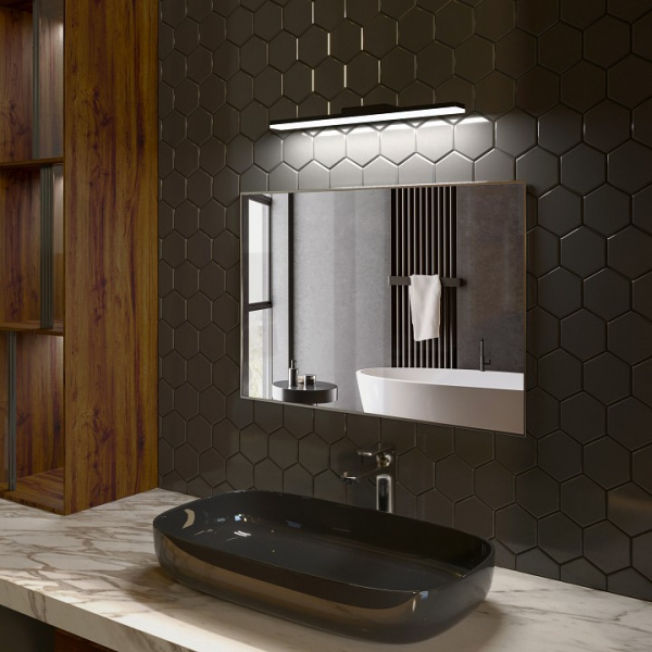 Настенный светодиодный светильник Protect LED MRL LED 1111 чёрный Elektrostandard Protect a052871