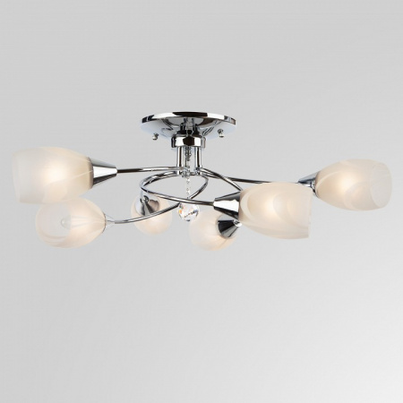 Люстра классическая 2275/6 хром Eurosvet Virginia