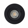 DK2018-BK Встраиваемый светильник, IP 20, 50 Вт, GU10, черный, алюминий