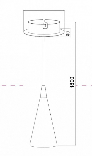 Подвесной светильник P318-PL-01-N Maytoni Nevill