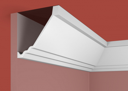 Карниз KX054, 113х116, 2000мм, Экополимер/10