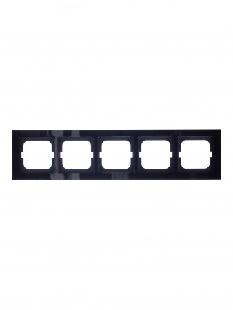 ABB BJE Axcent Черный Рамка 5-ая