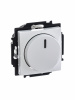 ABB BJB Basic 55 Бел Светорегулятор поворотно-нажимной 60-400 Вт для л/н