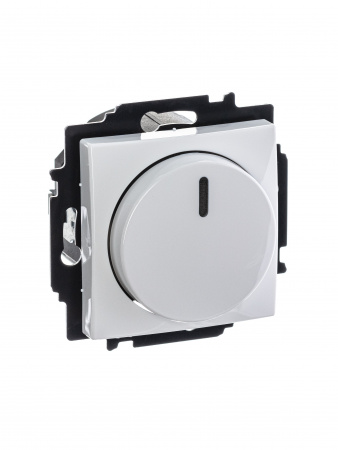 ABB BJB Basic 55 Бел Светорегулятор поворотно-нажимной 60-400 Вт для л/н