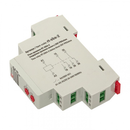 EKF PROxima Реле времени RT-SBA-2 (задержка времени включеничя)
