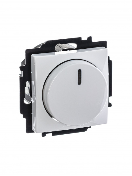 ABB BJB Basic 55 Бел Светорегулятор поворотно-нажимной 60-400 Вт для л/н