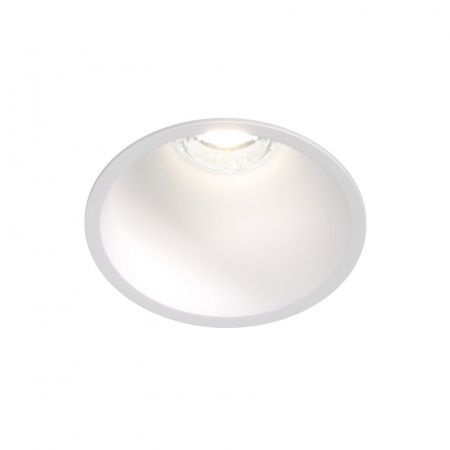 DK3026-WH Встраиваемый светильник, IP 20, 10 Вт, GU5.3, LED, белый, пластик