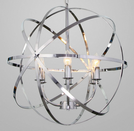 Подвесная люстра 60139/6 хром Eurosvet Santi