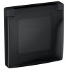 Legrand INSPIRIA Антрацит Рамка с защитной крышкой IP 44