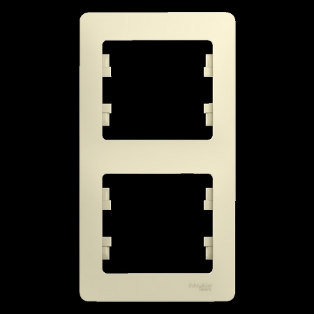 SE Glossa Беж Рамка 2-ая, вертикальная