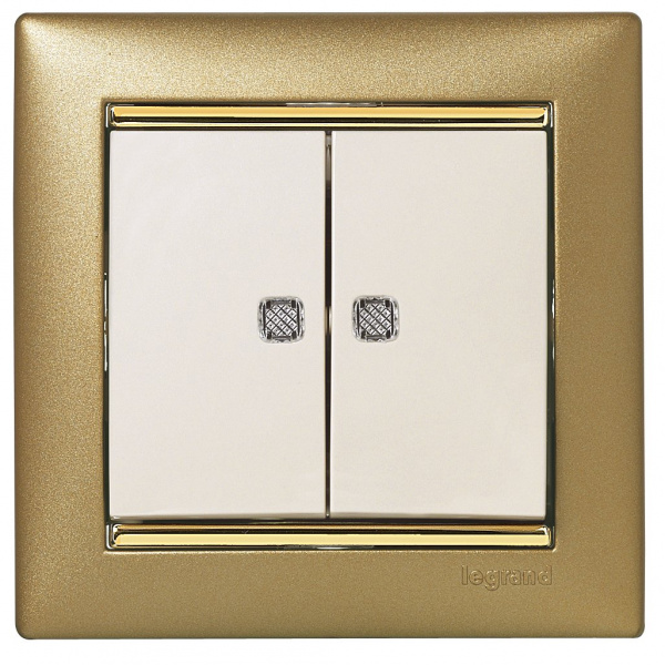 Legrand Valena Матовое Золото Рамка 1-ая