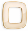 Рамка OMEGA Coint (Бежевый Стекло органическое/Шампань) 1-ая OF640341