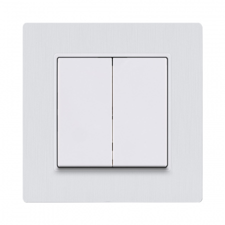 Рамка 1-постовая, белый Kollinger Eleganz Plex EP1WH