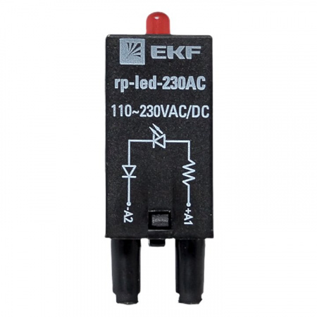 EKF Averes Модуль светодиодный 230 VAC для промежуточных реле RP