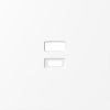 Donel Накладка для розеток USB, глянцевый белый, серия S08, DS28603